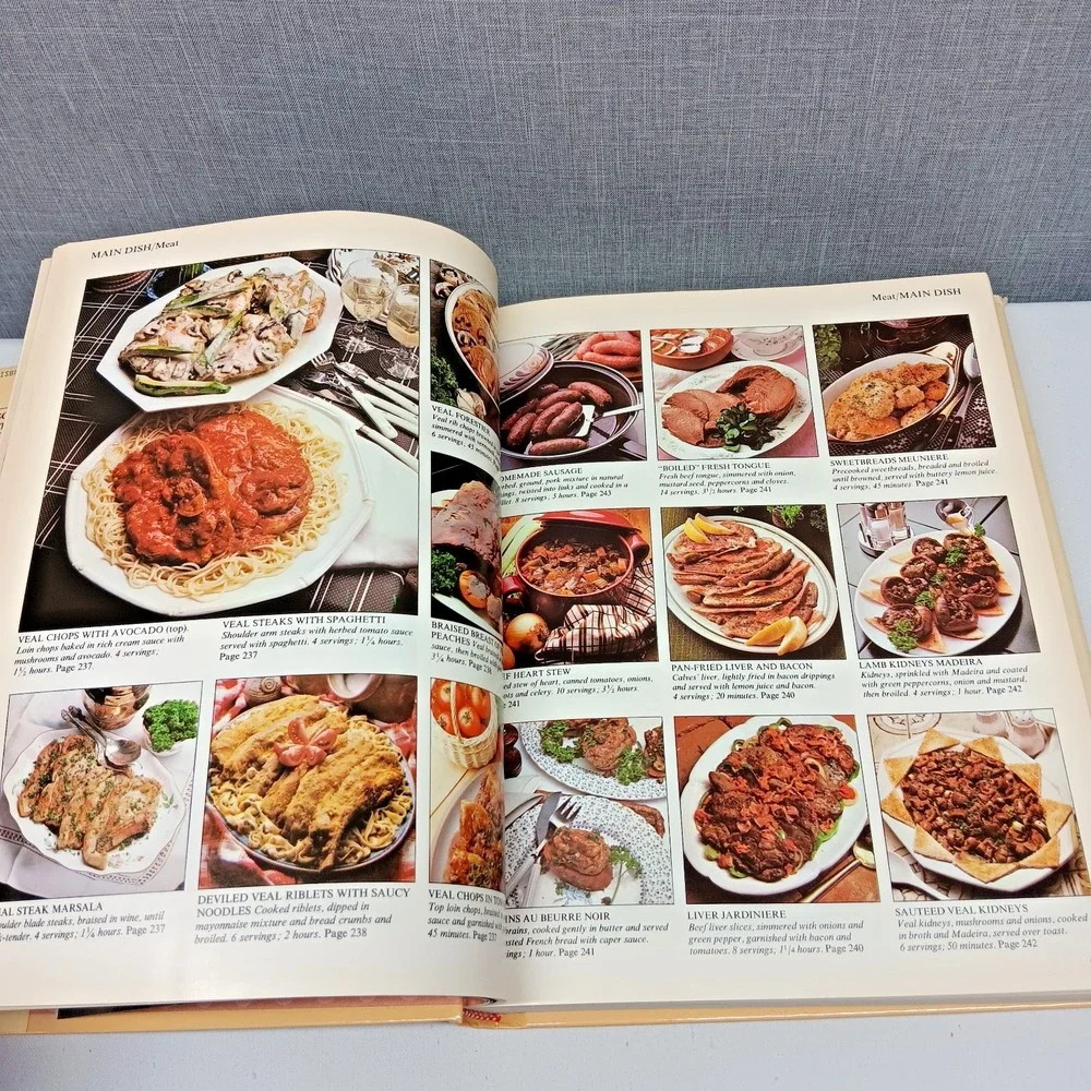 VTG 1989 Good Housekeeping Illustrated Cookbook Hardcover Recipes Desserts Meat‎
